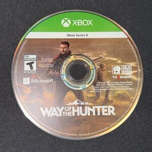Microsoft Xbox Series X Way Of The Hunter Video Game Rated T For Teen Used Pre O